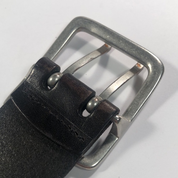 AEO genuine leather belt with studded heart - Picture 6 of 7